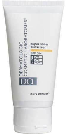 DCL Super Sheer Sunscreen Spf+
